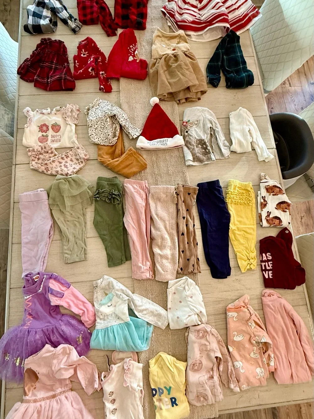 6-12 months baby girl clothing bundle